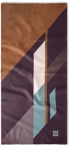 Картинка бандана-труба Buff CoolNet Reflective Oke Garnet - 3