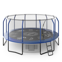 Батут UNIX Line SUPREME GAME 16 ft (blue)