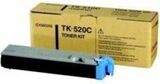 Kyocera TK-520C - Тонер-картридж для принтеров Kyocera FS-C5015N. Ресурс 4000 страниц.