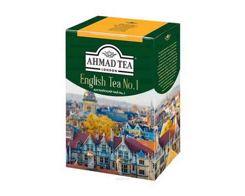 Чай черный листовой Ahmad Tea English N1, 200 г