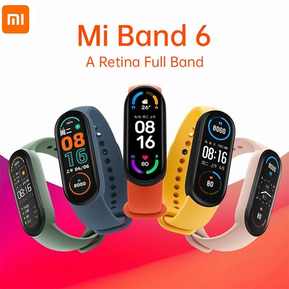 Купить в Донецке ДНР Фитнес браслет Xiaomi Mi Band 6