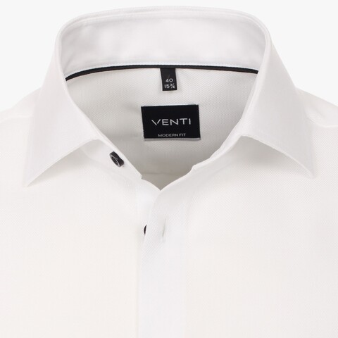 Рубашка Venti Modern Fit 603447800-000 белая короткий рукав