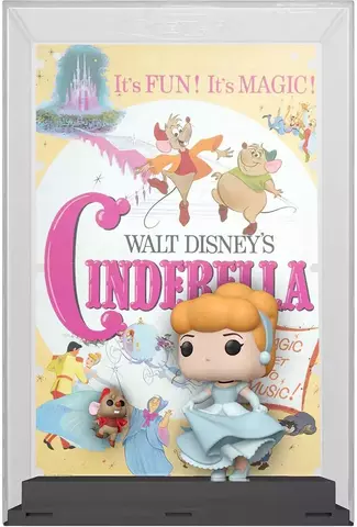 Фигурка Funko POP! Disney D100: Cinderella with Jaq (12)