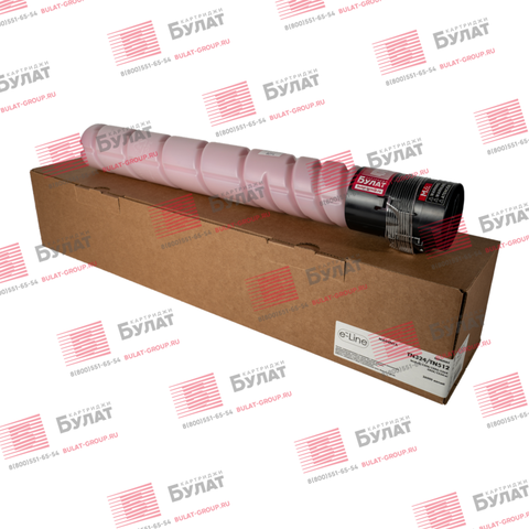 Тонер-картридж e-Line TN324M, TN512M для Konica Minolta bizhub C258, bizhub C454 (Пурпурный, 28000 стр.), универсальный