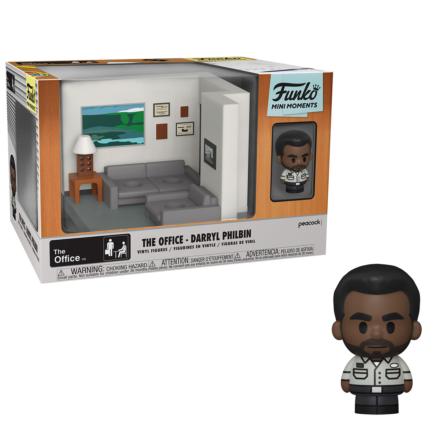 Фигурка Funko Mini Moments! The Office: Darryl Philbin – купить по выгодной  цене | Интернет-магазин комиксов 28oi.ru