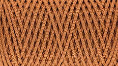Cinnamon polyester cord 2 mm