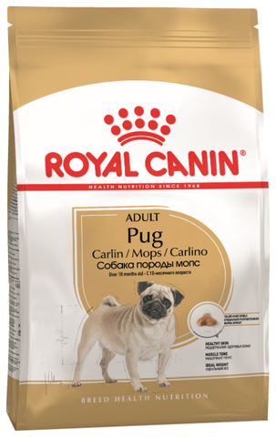 7,5  ROYAL CANIN Pug Adult сухой корм для собак породы Мопс