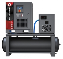 Спиральный компрессор Dalgakiran DS 15-8-500 (2х7,5)