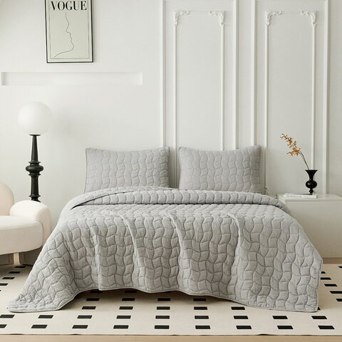 Покрывало 160x220 Sofi De MarkO Минелла серое