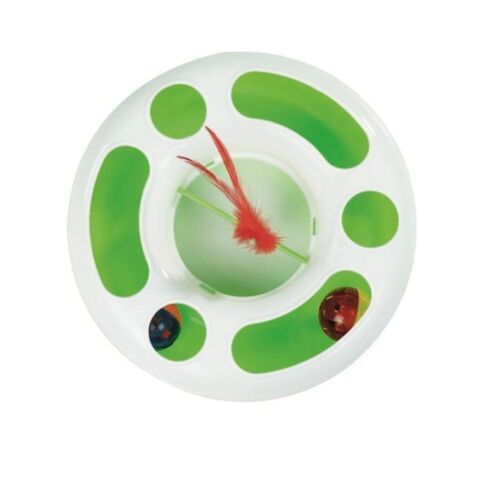 M-PETS Игрушка для кошек база с мячиком