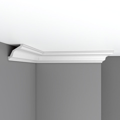 Плинтус потолочный гладкий Decomaster DP-352 65х65х2400мм