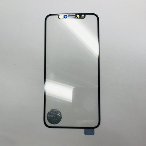 Фронтальное стекло, лицевое стекло iPhone XS с OCA пленкой