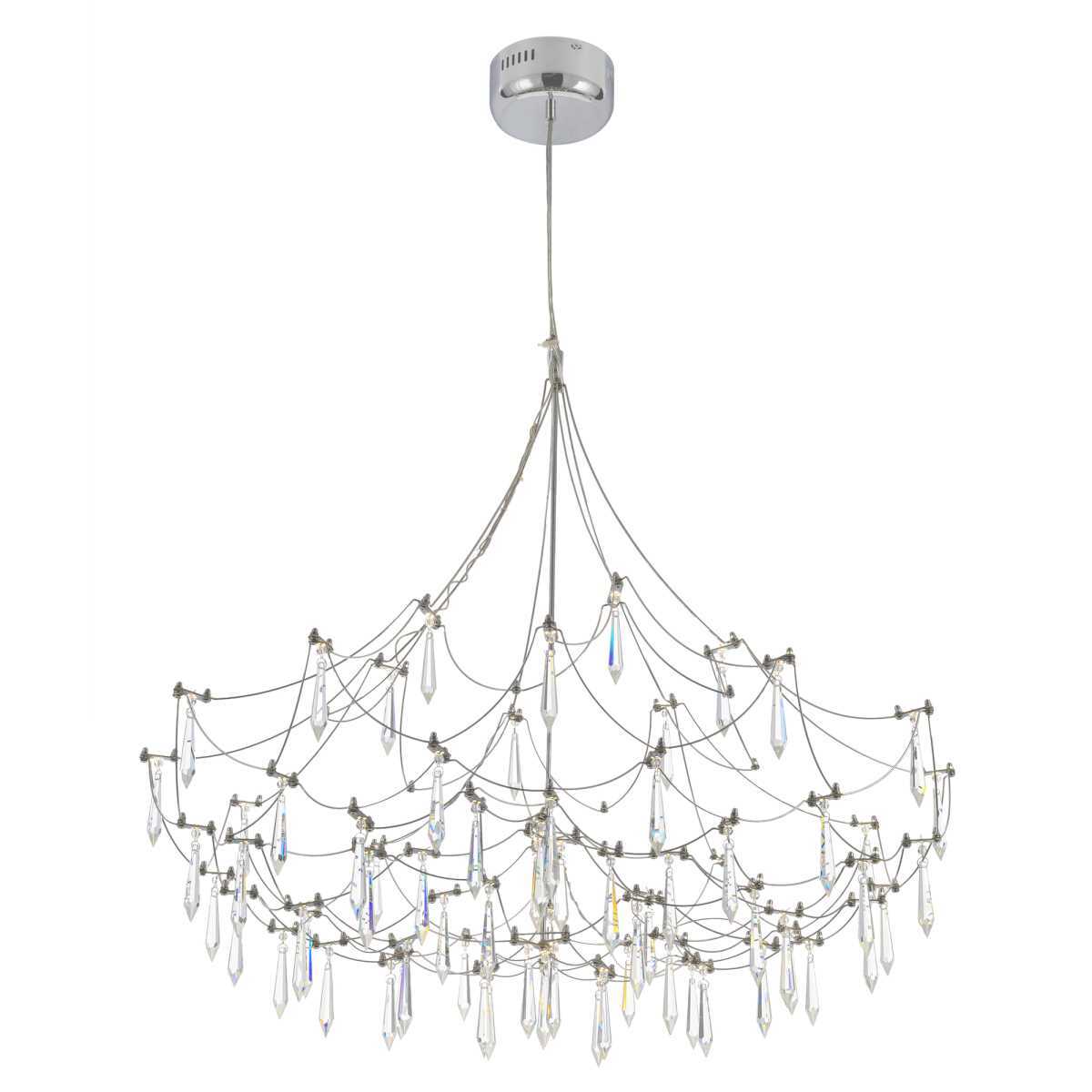 Подвесная светодиодная люстра Citilux Aster CL208020