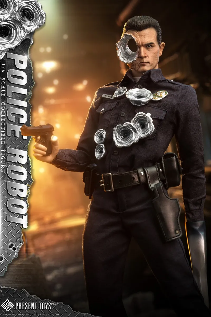 Фигурка T-1000 масштаб 1/6 Терминатор 2 Судный день