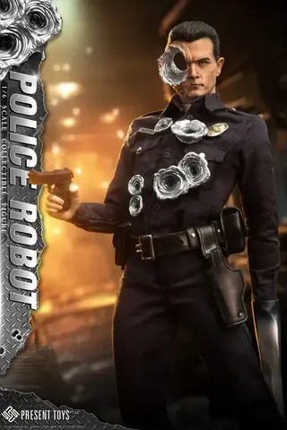 Фигурка T-1000 масштаб 1/6 Терминатор 2 Судный день
