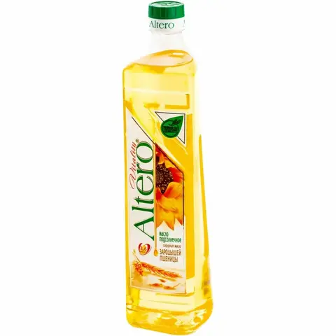 Масло подсолнечное Альтеро Виталити 99% 0,8л бут, шт