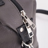 Сумка Саломея 110 итальянский серый + черный