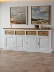 Комод Ландхаус 4 двери, 4 ящика