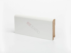 Плинтус МДФ Деартио U 102-80 белый 80х16х2050