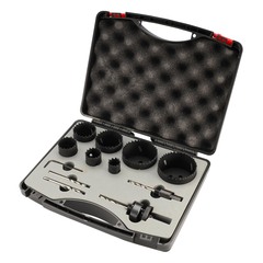 Набор коронок Bi-metall 22-68мм HSSE-Co8 12пр H-Tools 04403200