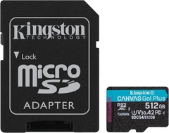 Карта памяти Kingston microSD Class 10 U3 SDCG4/512GB 512 Гб