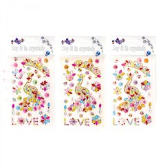 
          Наклейки-стразы Alingar, акриловые, "Павлин", европодвес