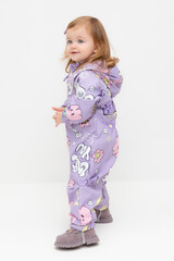 комбинезон  для девочки  ВК 60088/н/16 Ал