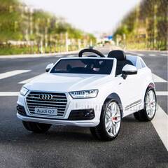 Детский электромобиль "AUDI Q7" 12V, белый