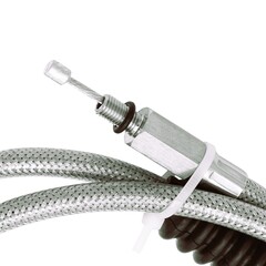 Трос сцепления для Harley Davidson Dyna / Touring / Softail / 150 см, нержавеющая сталь, серебристый, универсальный