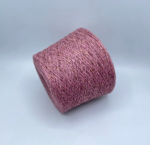 Filcom, Tibet tweed 2/11 550м. 50%Як, 50%Шелк, Розовый,твидовый, 37158