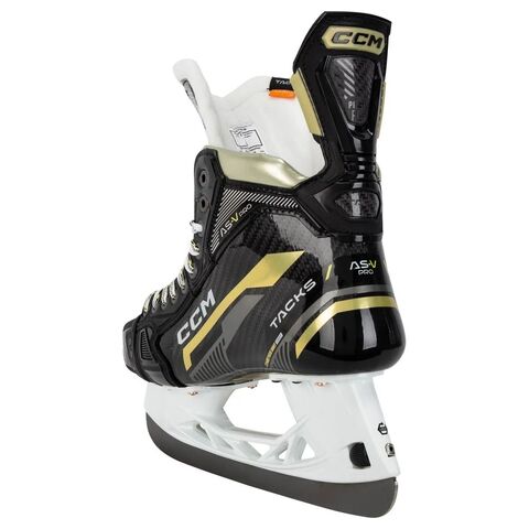 Коньки CCM TACKS AS-V PRO SR 9 REGULAR с лезвиями STEP BLACKSTEEL
