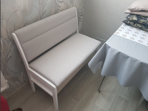 Кухонный диван Этюд облегченный прямой с ящиком 940