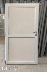 Дверь пластиковая входная Б/У 2000(в) x 1100(ш)