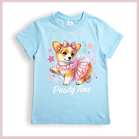 Футболка хлопок д (5-8) 260316-BK0002D.6