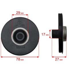 Крыльчатка QUATTRO ELEMENTI Deep 800 (918-658-013)