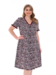 4549 Халат на пуговицах