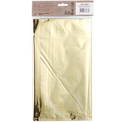 Скатерть фольг золотая 137х182см