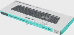 Клавиатура Logitech K980 графитовый беспроводная BT slim (920-013768)