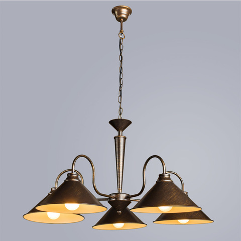 Люстра Arte Lamp Bevel A9330LM-5BR