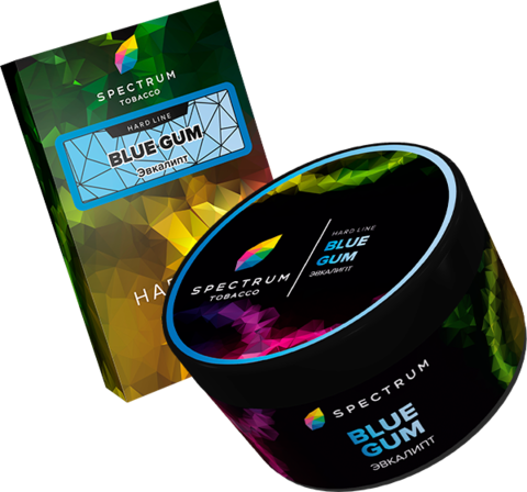 Табак Spectrum Hard Line Blue Gum (Эвкалипт) 200г