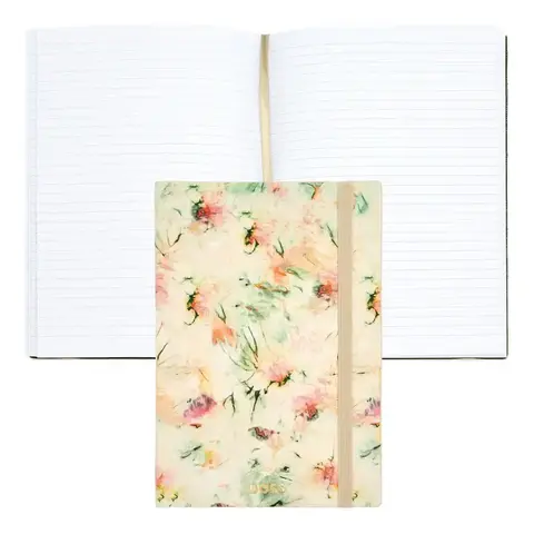 Блокнот A5 HB Tie-dye Flower Cream Lined