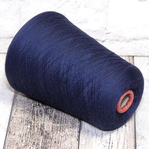 Меринос ZEGNA BARUFFA CASHWOOL 2/48 темно-синий