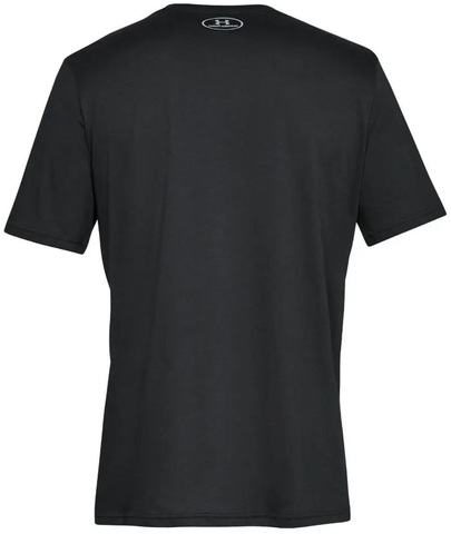 Картинка футболка Under Armour Sportstyle Left Chest Logo SS черный - 5