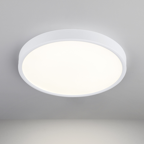 Накладной потолочный светодиодный светильник Elektrostandard DLR034 24W 4200K Белый