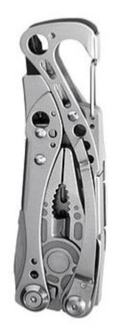 Мультитул Leatherman Skeletool 100 mm, 7 функций, серебристый, кробка картонная (830920)
