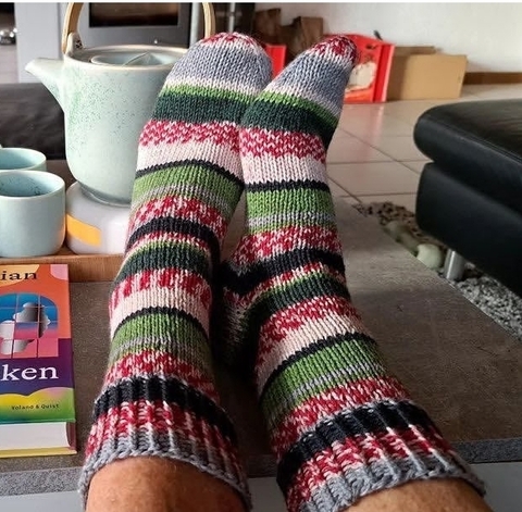 Ferner Wolle Mally Socks Weihnachts 22.12.22