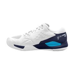 Теннисные кроссовки Wilson Rush Pro Ace M - white/peacoat/vivid blue