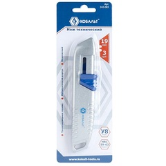 Нож технический КОБАЛЬТ 