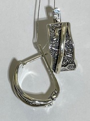 Релакс (серьги из серебра)