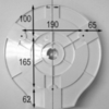 Nofer 05005.N Диспенсер для туалетной бумаги